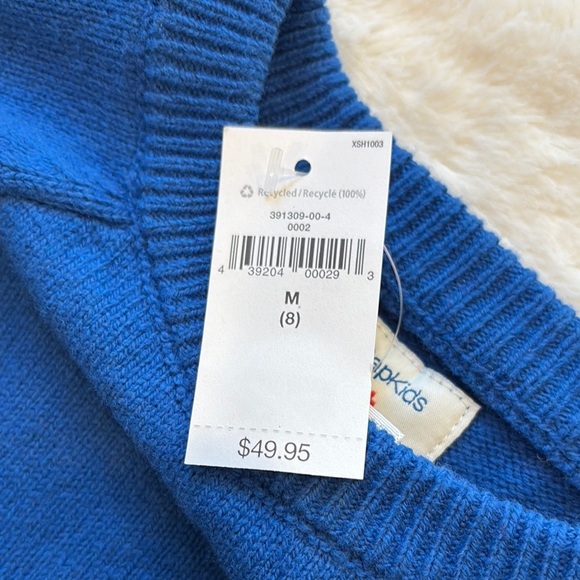 GAP kids Superman Blue and Black Sweater size youth medium (8) brand new - Picture 3 of 8